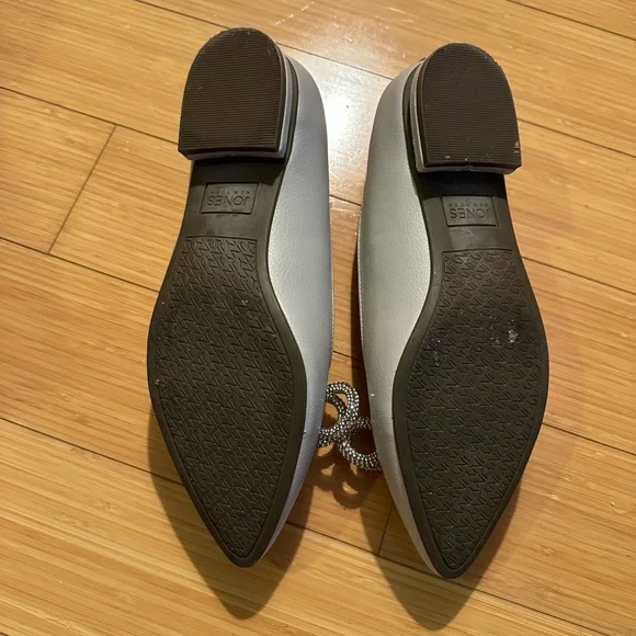 Gray Women's Flats with Bow Detail - Picture 3 of 4